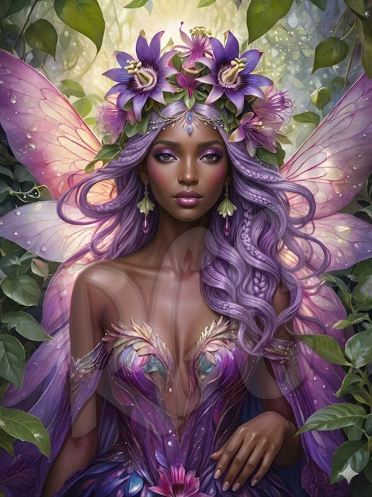 Amethyst Bloom Queen Fairy