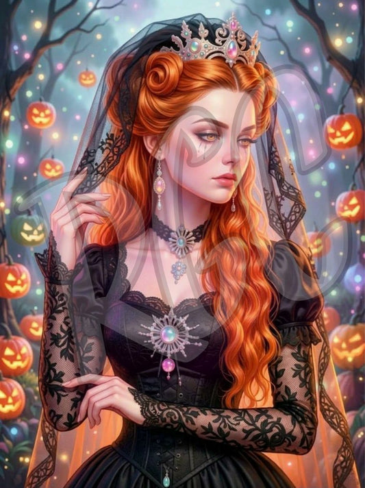 Crimson Halloween Princess