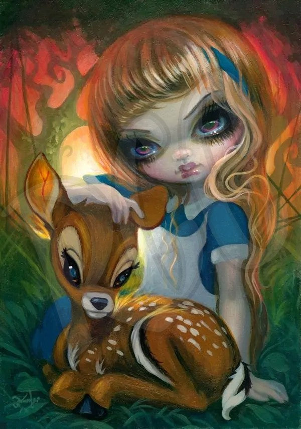 Alice and the fawn