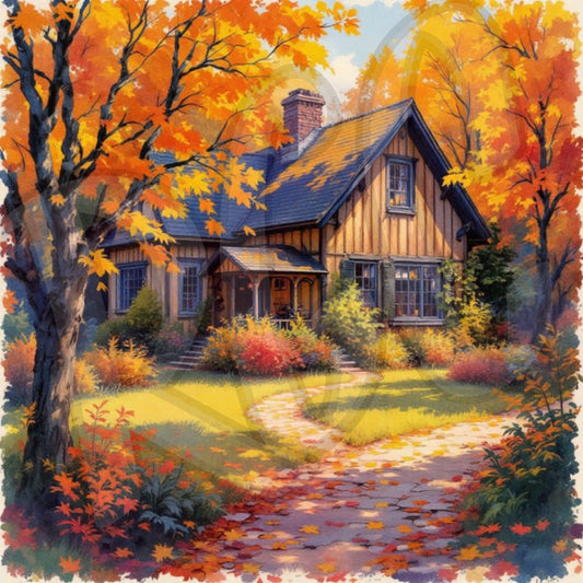 Fall Cabin