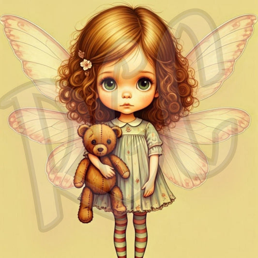 Little fairy & Teddy