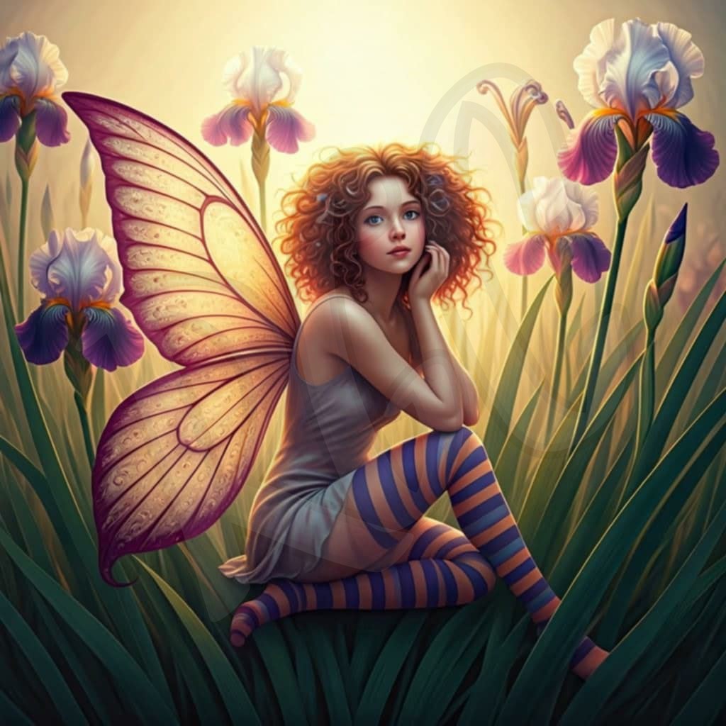 Butterfly lady