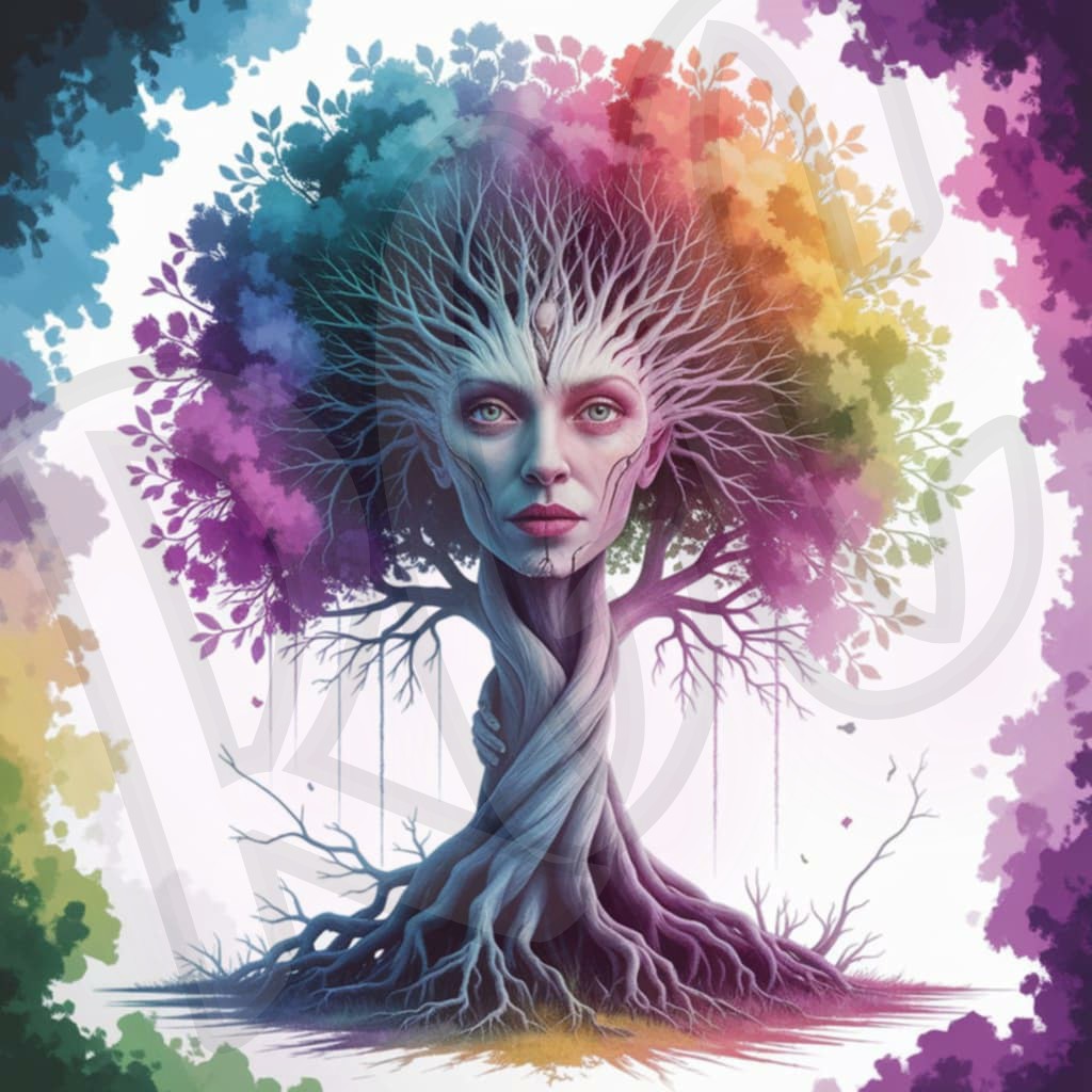 Human Tree – Rhinestone Goddess Creations