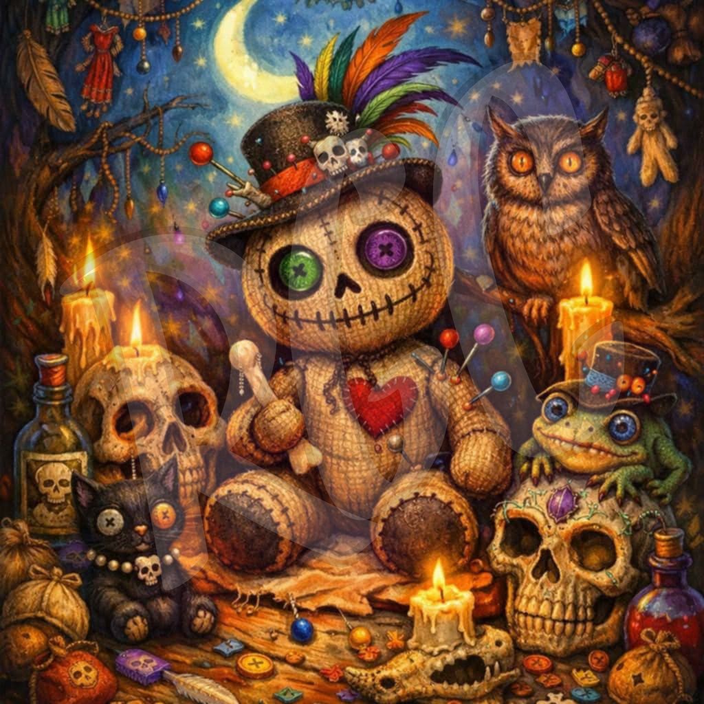 Midnight Voodoo Doll
