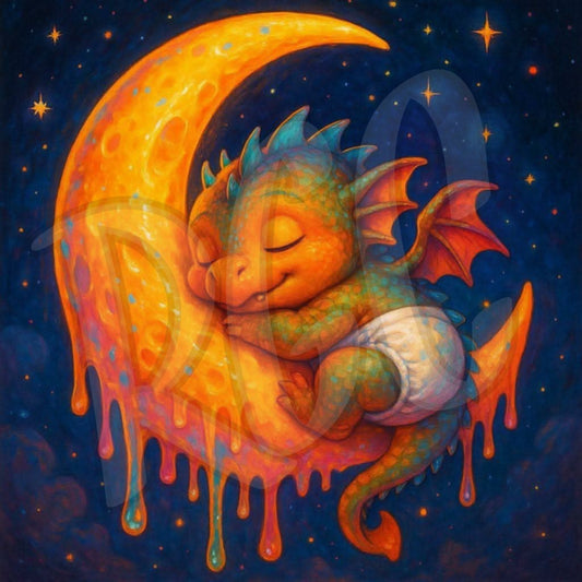 Sleeping on a Dripping Moon