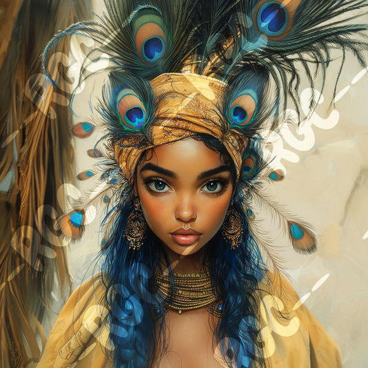 Peacock queen