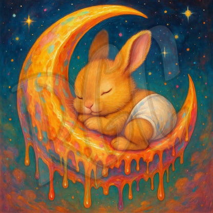 Sleeping on a Dripping Moon