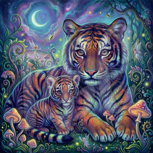 Momma Tiger & Cub