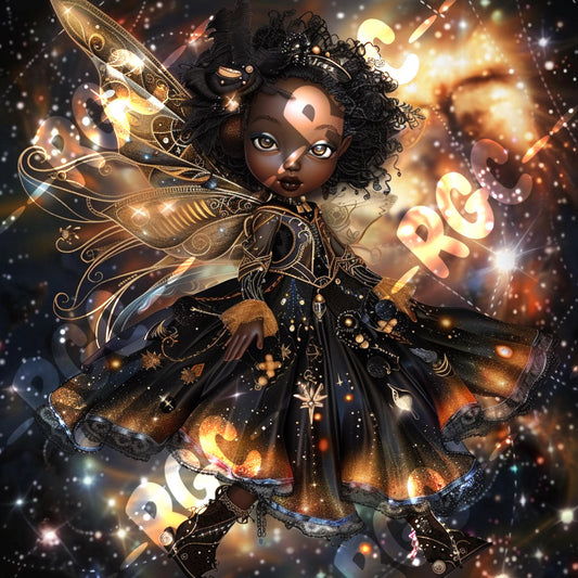 Dark glistening fairy