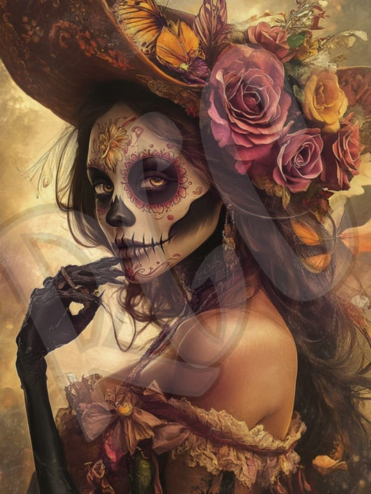 Sexy sugar skull