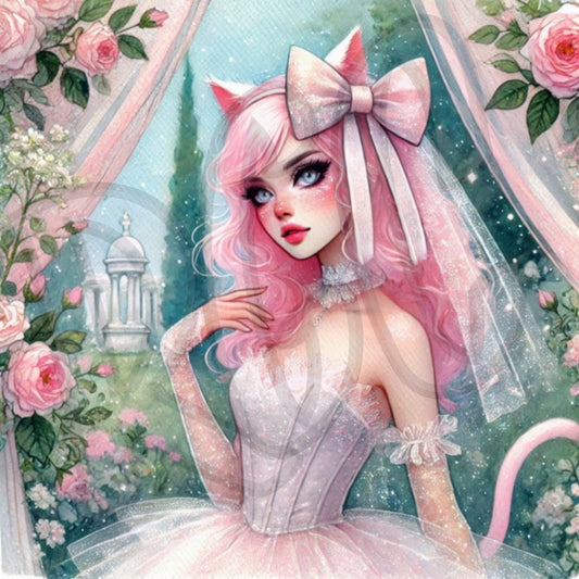 Pink CatGirl