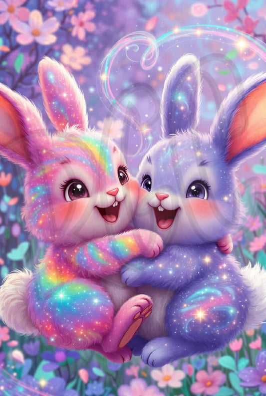 Spring Blossom Bunnies