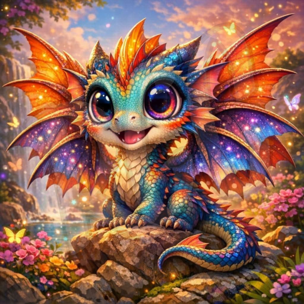 Prismfire Baby Dragon