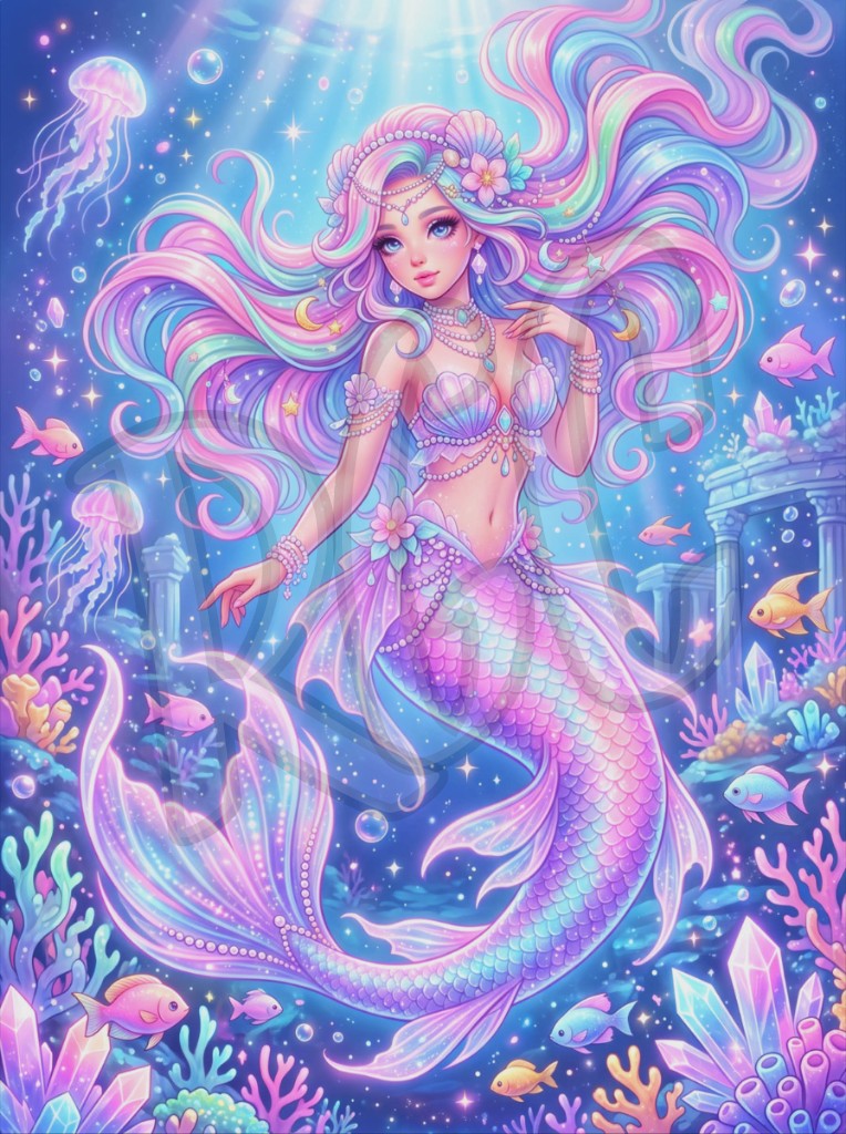 Iridescent Mermaid