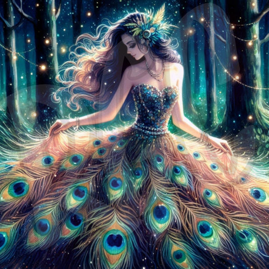 Dressing Peacock
