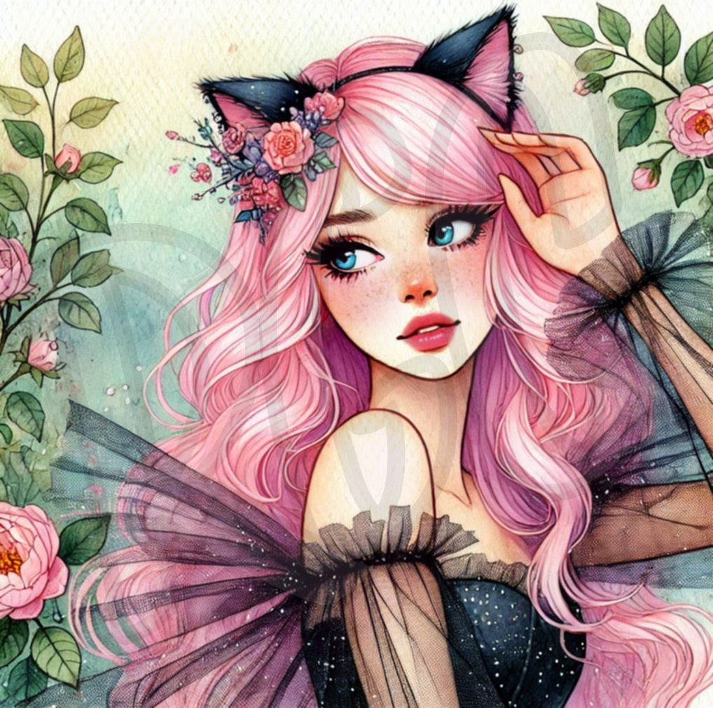 Colorful Kitten Girls Collection 2