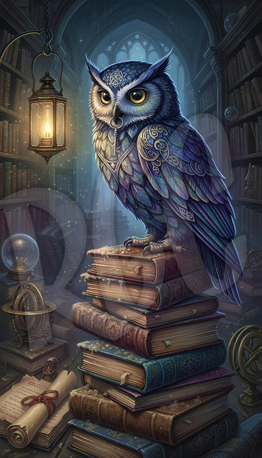 Mystical Scholar Owl