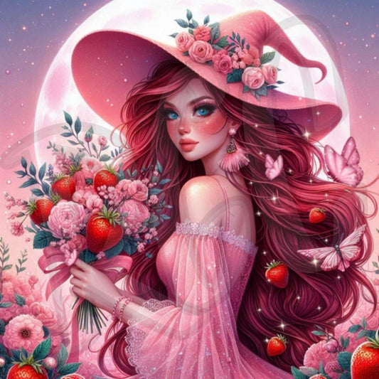 Strawberry Full Moon