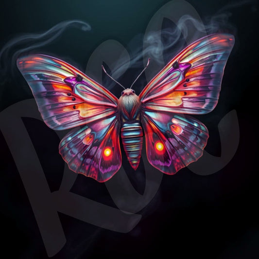 One butterfly
