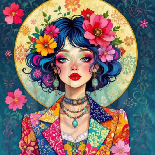 Flower Hair