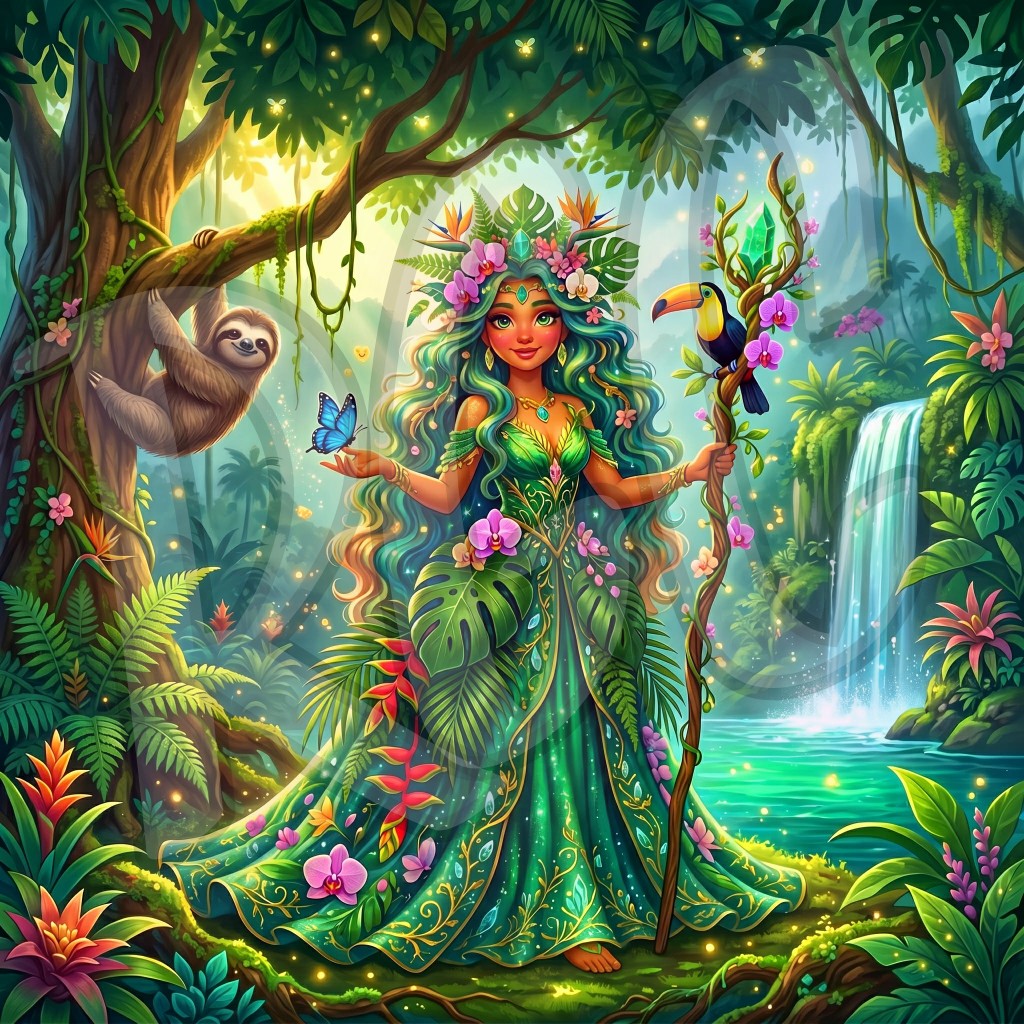 Rainforest  Goddess
