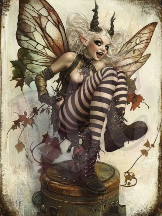 Vintage Mythical Fairy