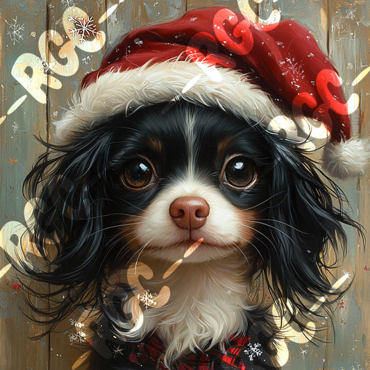 Christmas pup