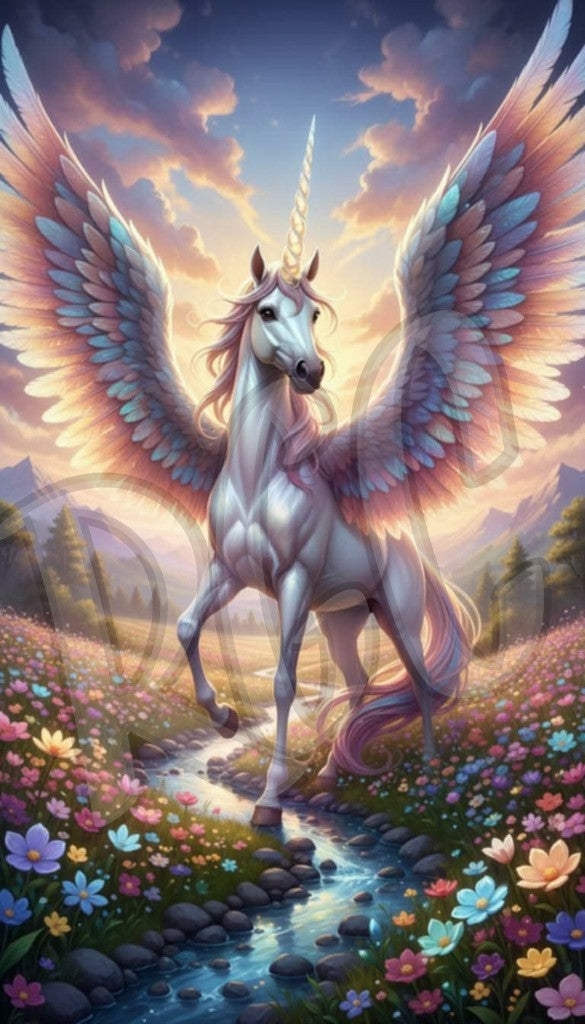 The Enchanted Winged Unicorn