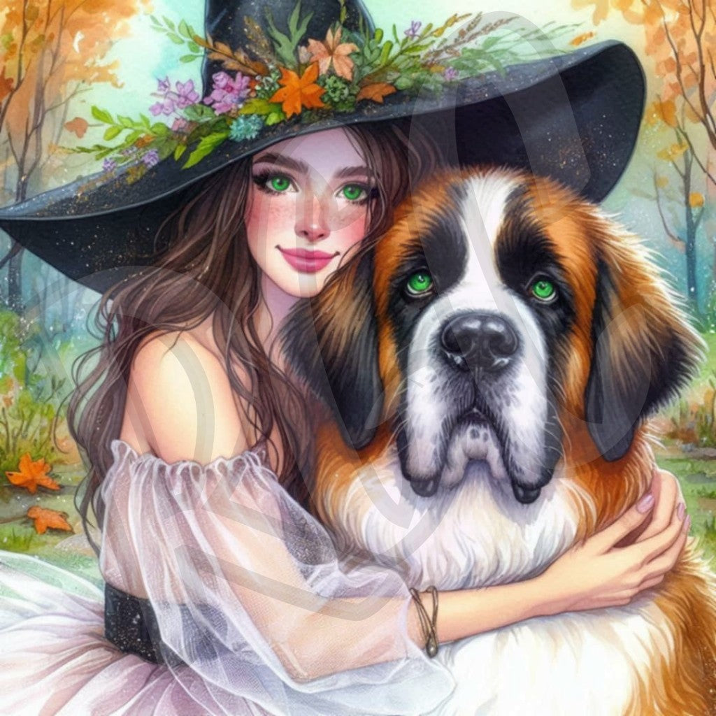 The Witch & St Bernard