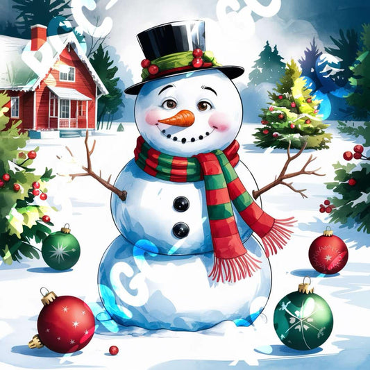 Happy Snowman