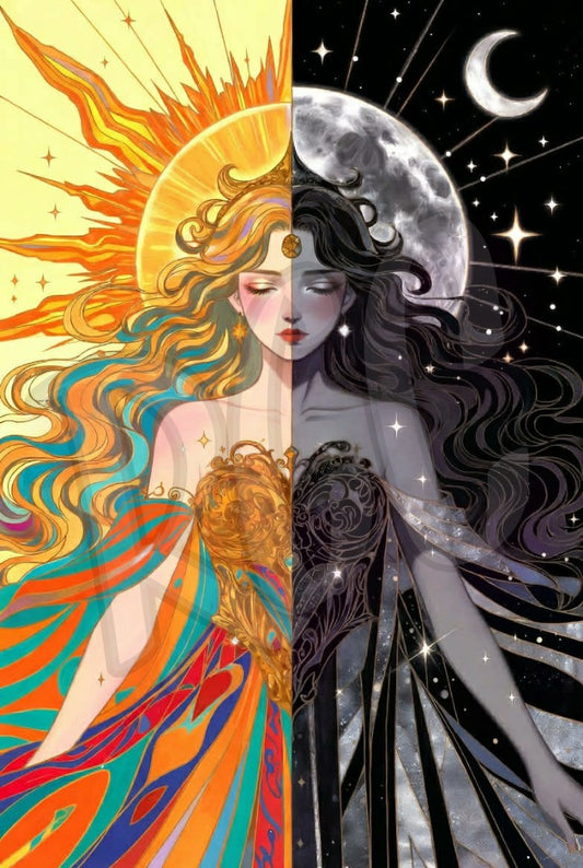 Solar Eclipse Maiden