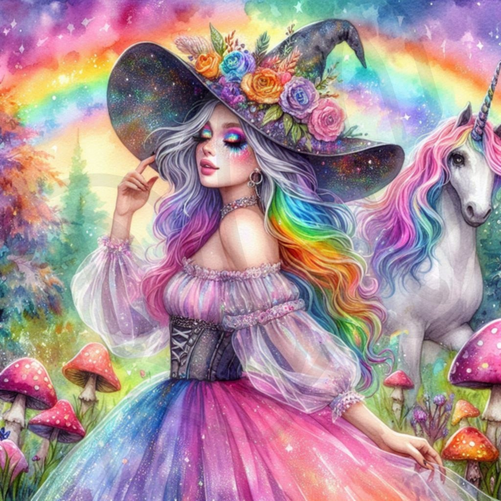 Rainbow Witch