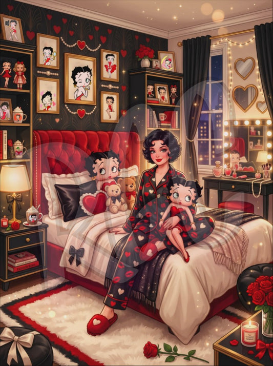 Vintage Pin-Up Room