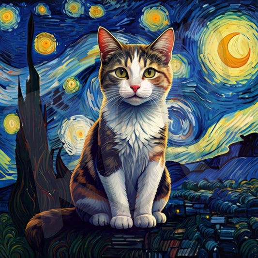 Cat Van Gogh
