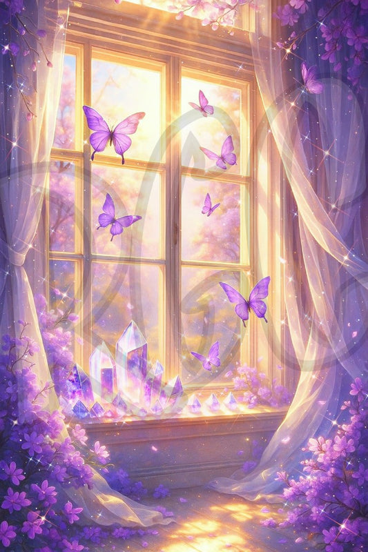 Butterflies in the Window
