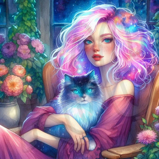 Flourescent Girl