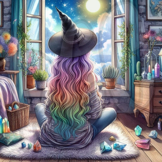 Colorful View Witch