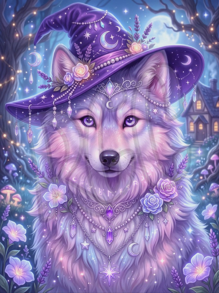 Mystic Moon Wolf