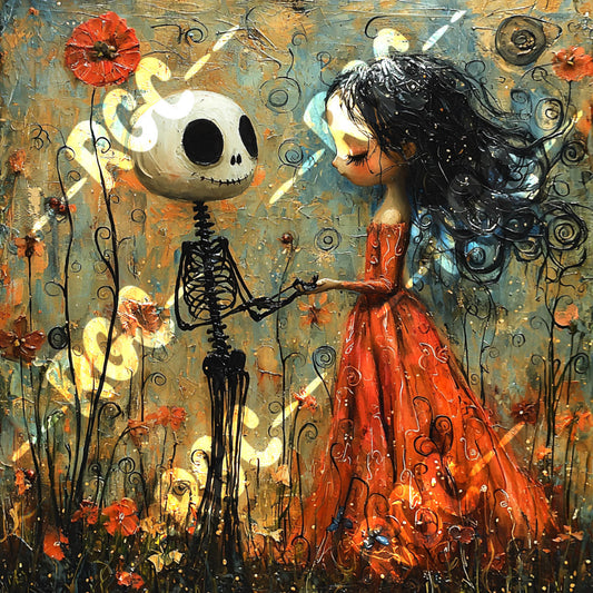 Skull and bride