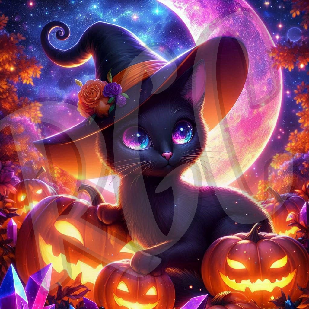 Halloween Night Cat
