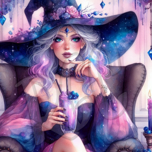 Blueberry Milkshake