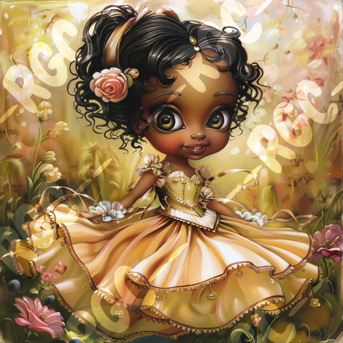 Peach serenade chic