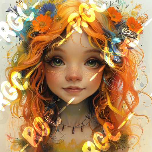 Orange hair