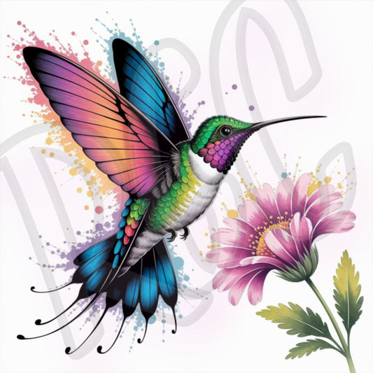 Flying Hummingbird