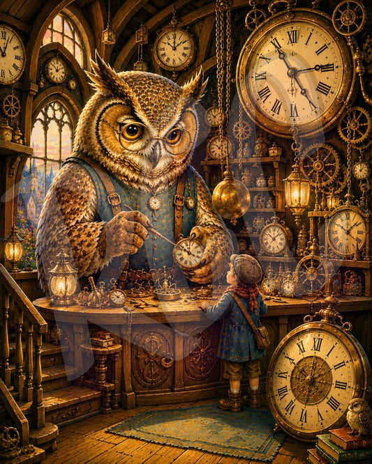 The Owls Clockmaker's Workshop