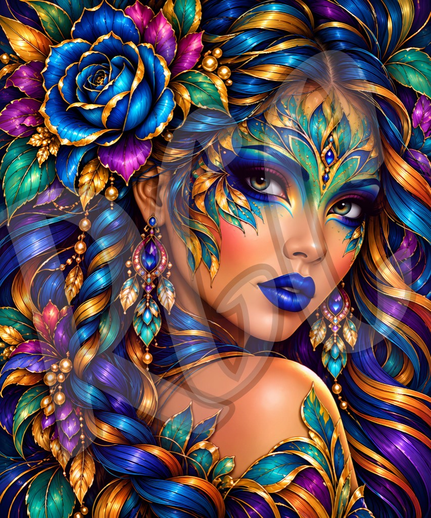 Blue Rose Beauty