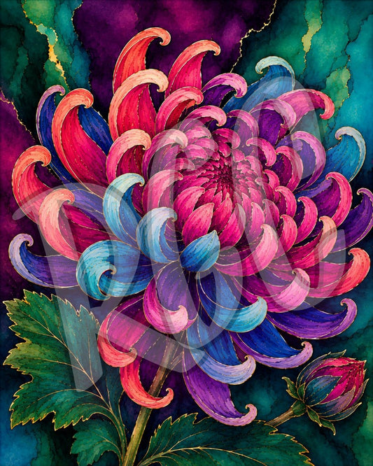 Jeweled Chrysantheum