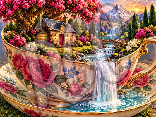Enchanted Cottage Teacup