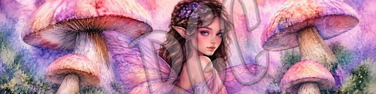 Fairy Among Shrooms