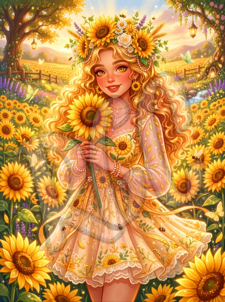 Sunflower Girl